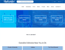 Tablet Screenshot of ibudtender.com
